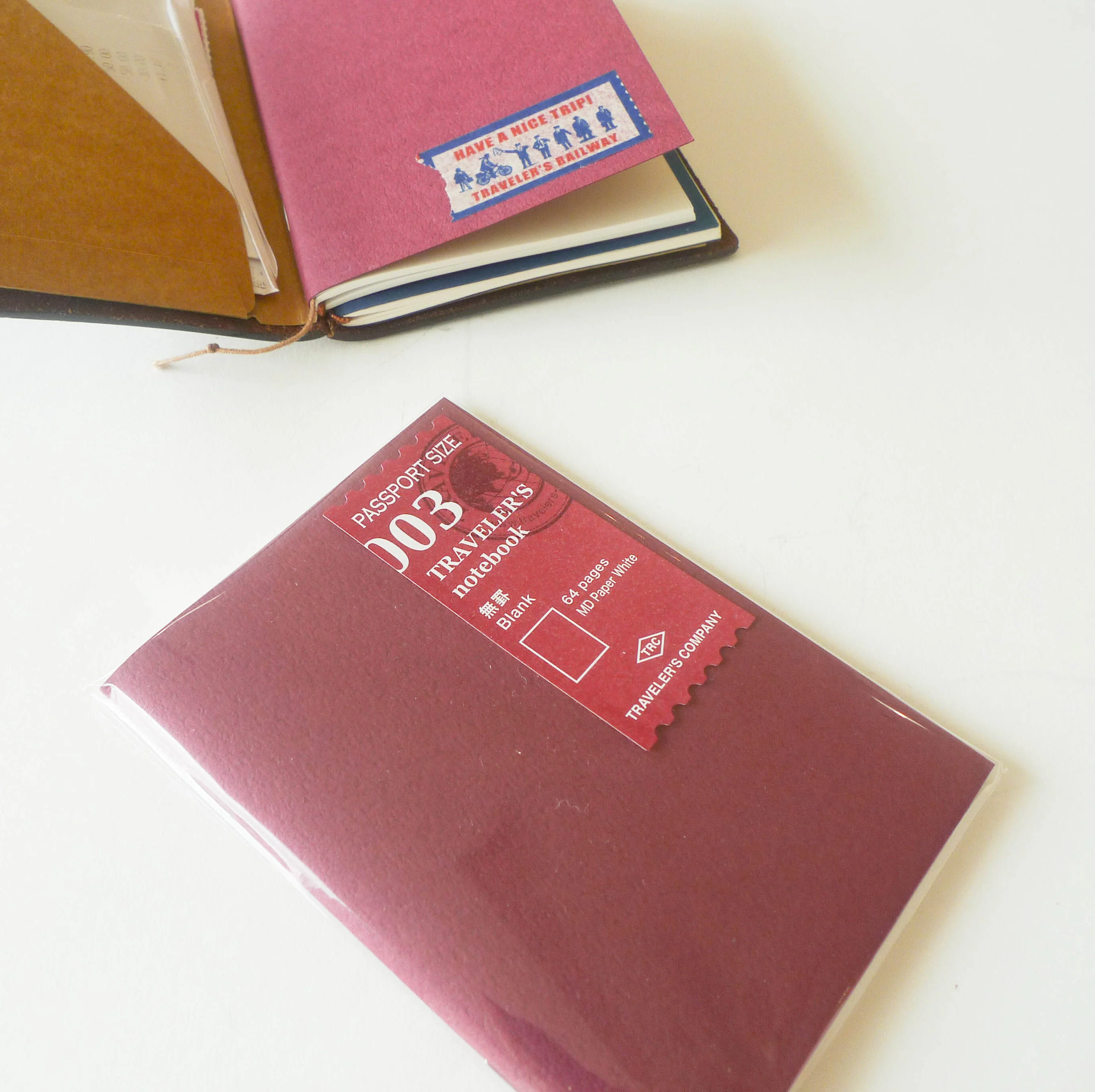 003 Refill Blank Notebook (Passport Size) - Image 4