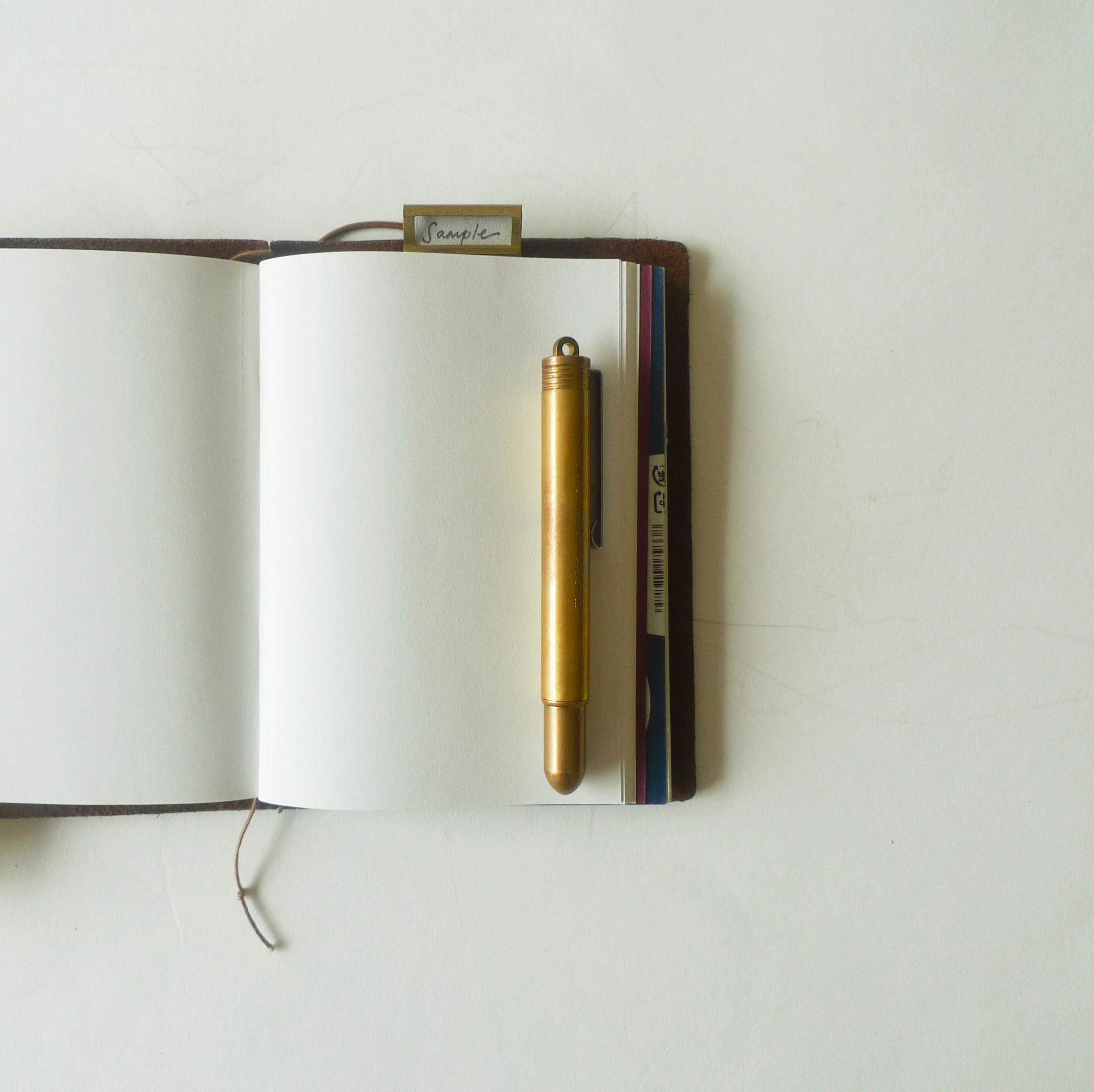 005 Refill Lightweight Paper Notebook (Passport Size) - Image 3