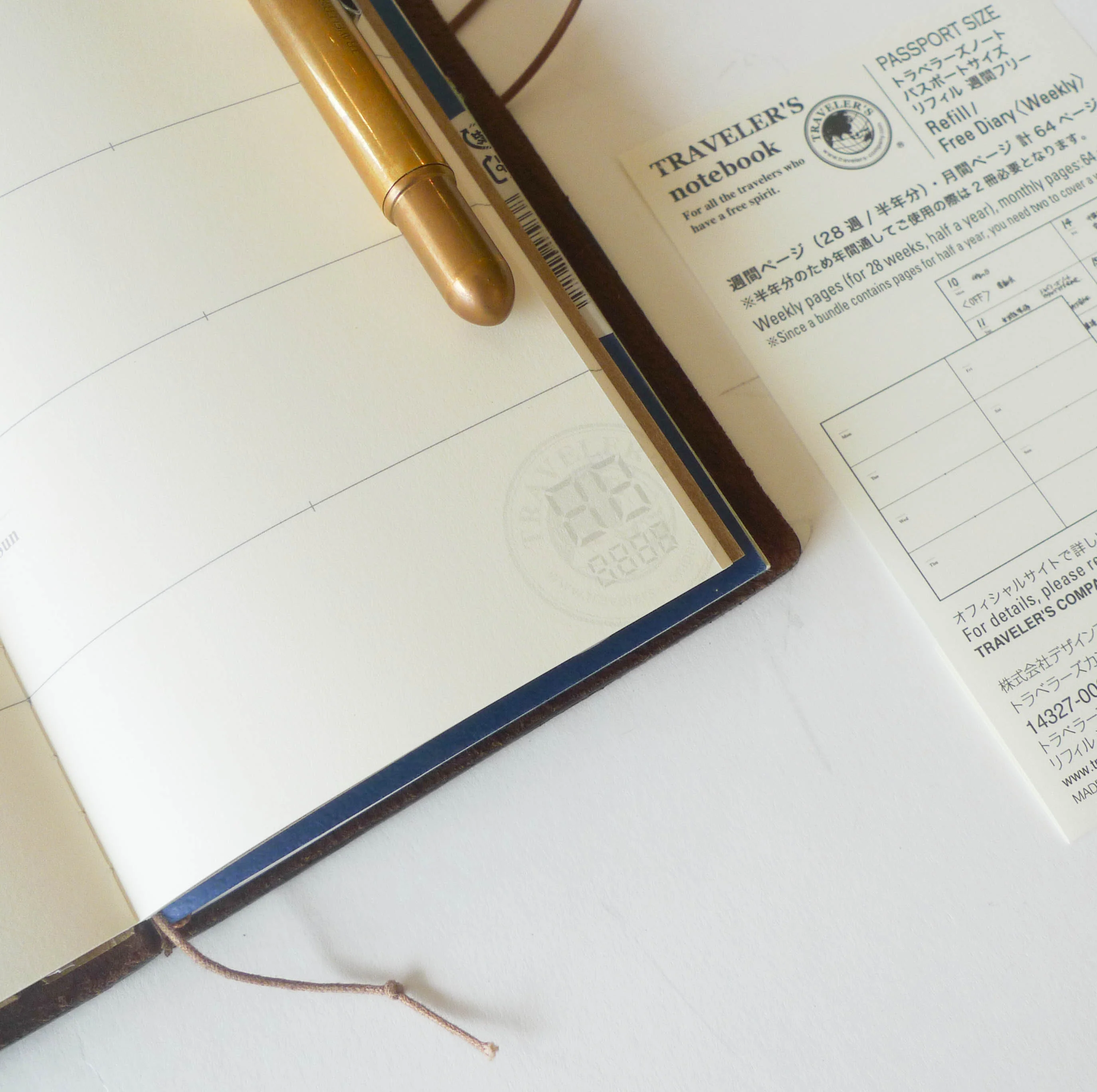 007 Refill Free Diary - Weekly (Passport Size) - Image 3