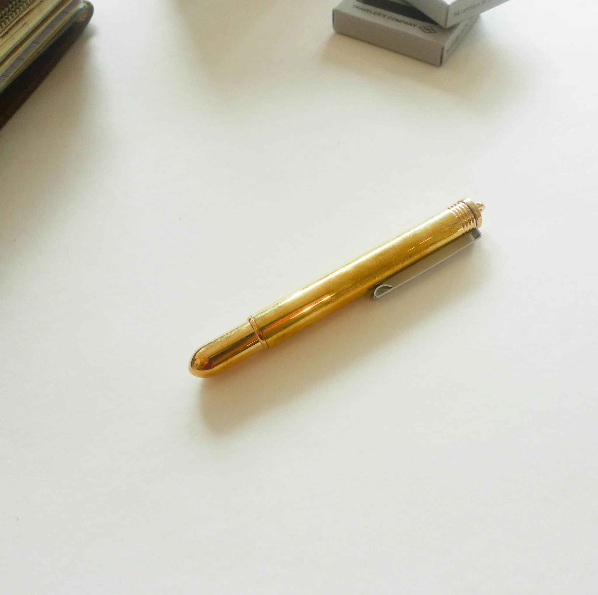 Brass Fountain Pen - Image 3