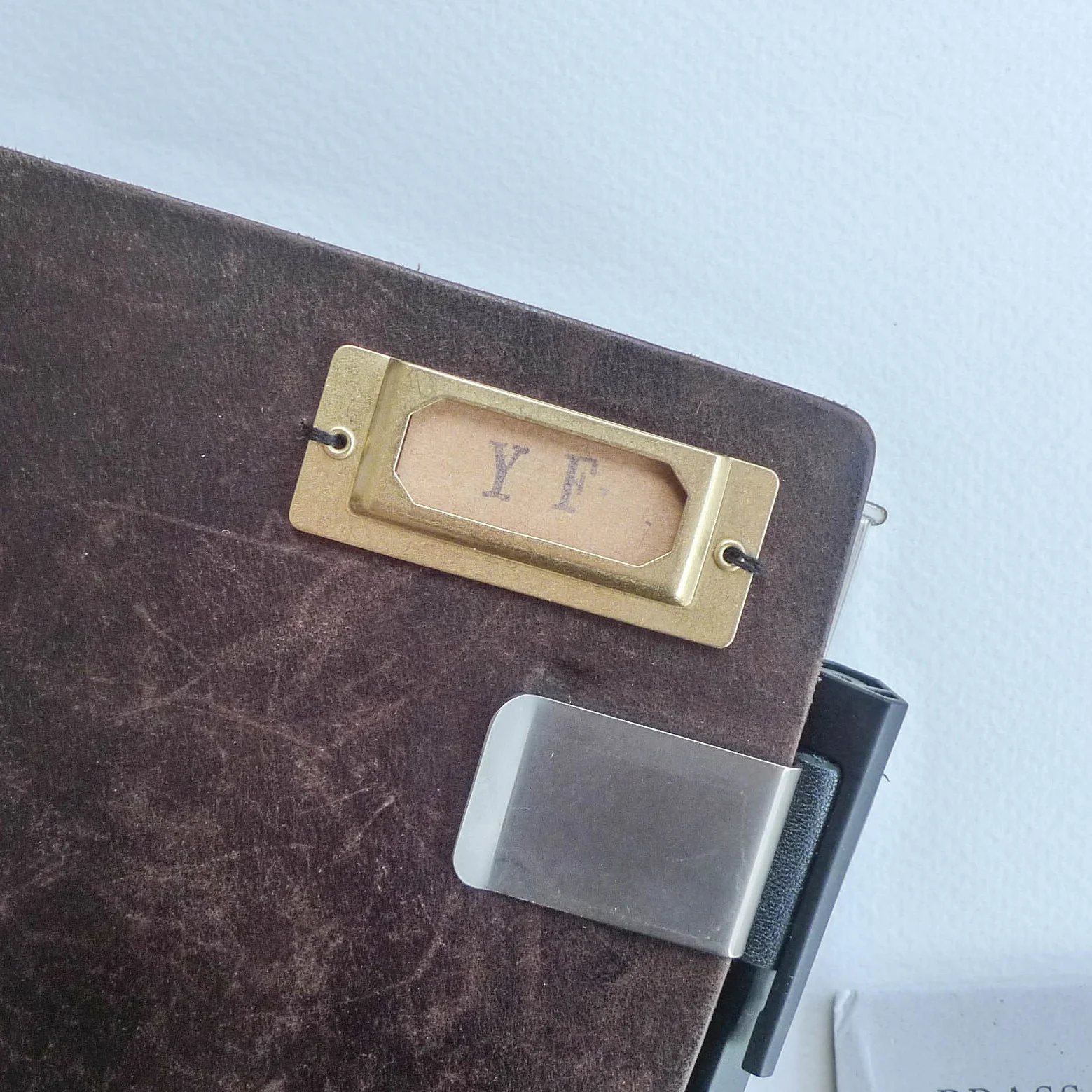 Brass Label Plate - Image 3