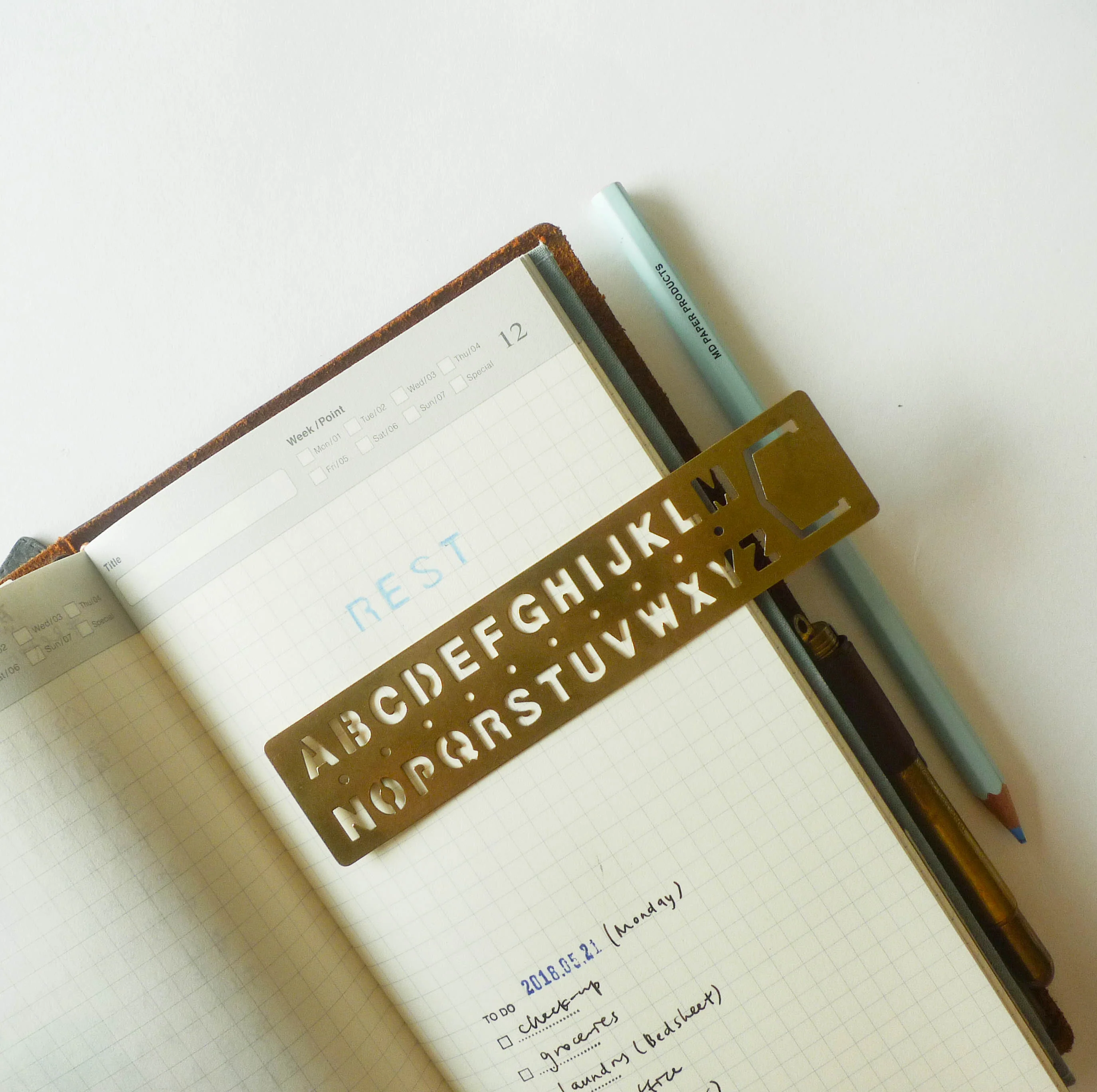 Brass Template Bookmark - Image 3