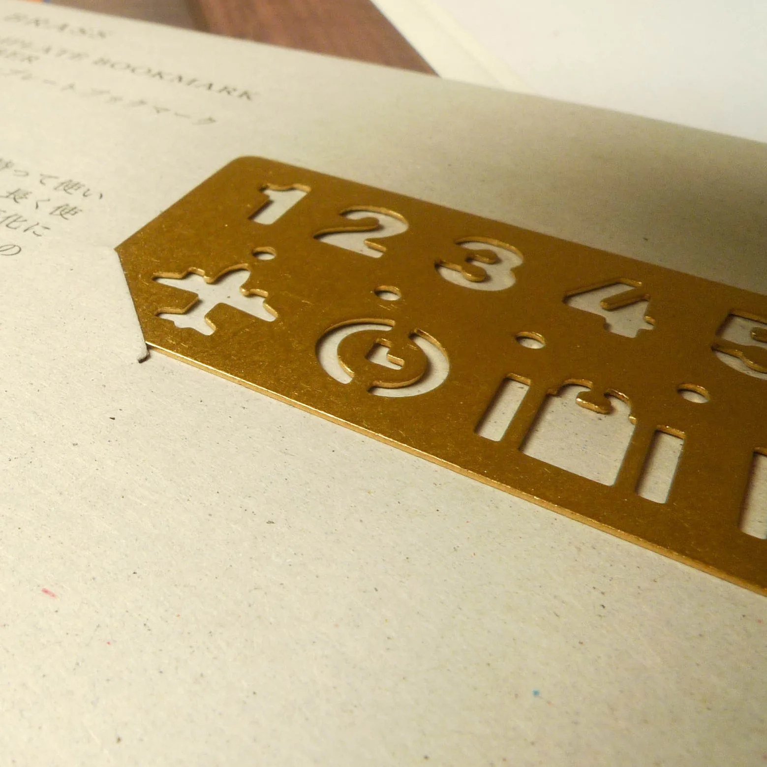 Brass Template Bookmark - Image 4