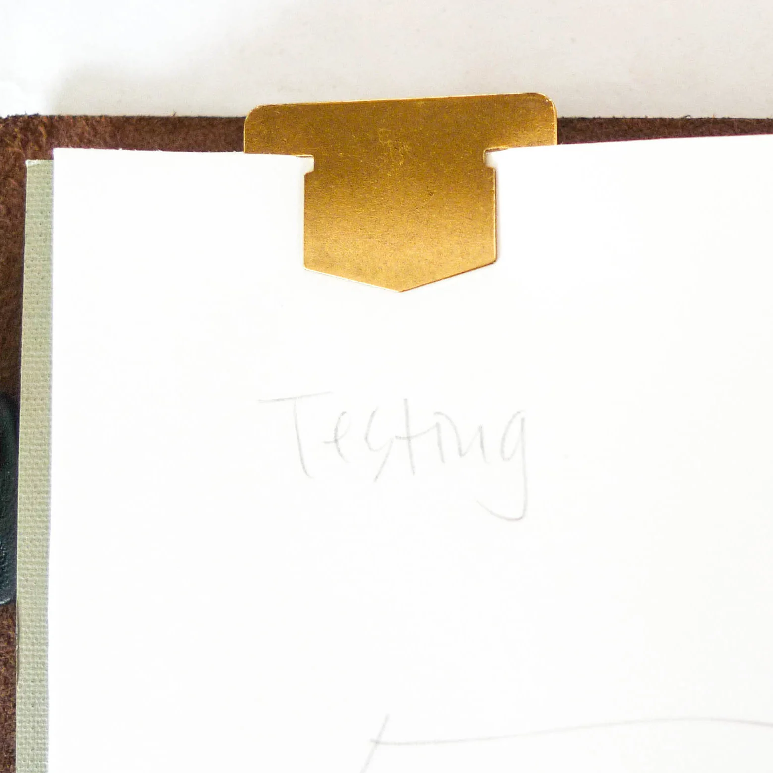 Brass Template Bookmark - Image 6