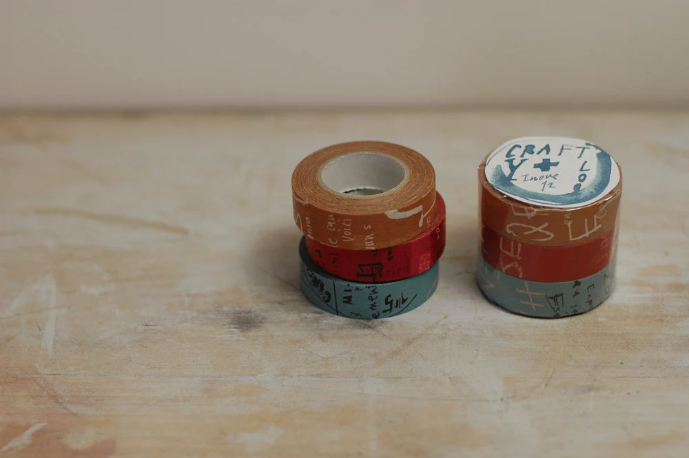 Yoko Inoue x Classiky Washi Tape: Graffiti B Set of 3 - Image 3