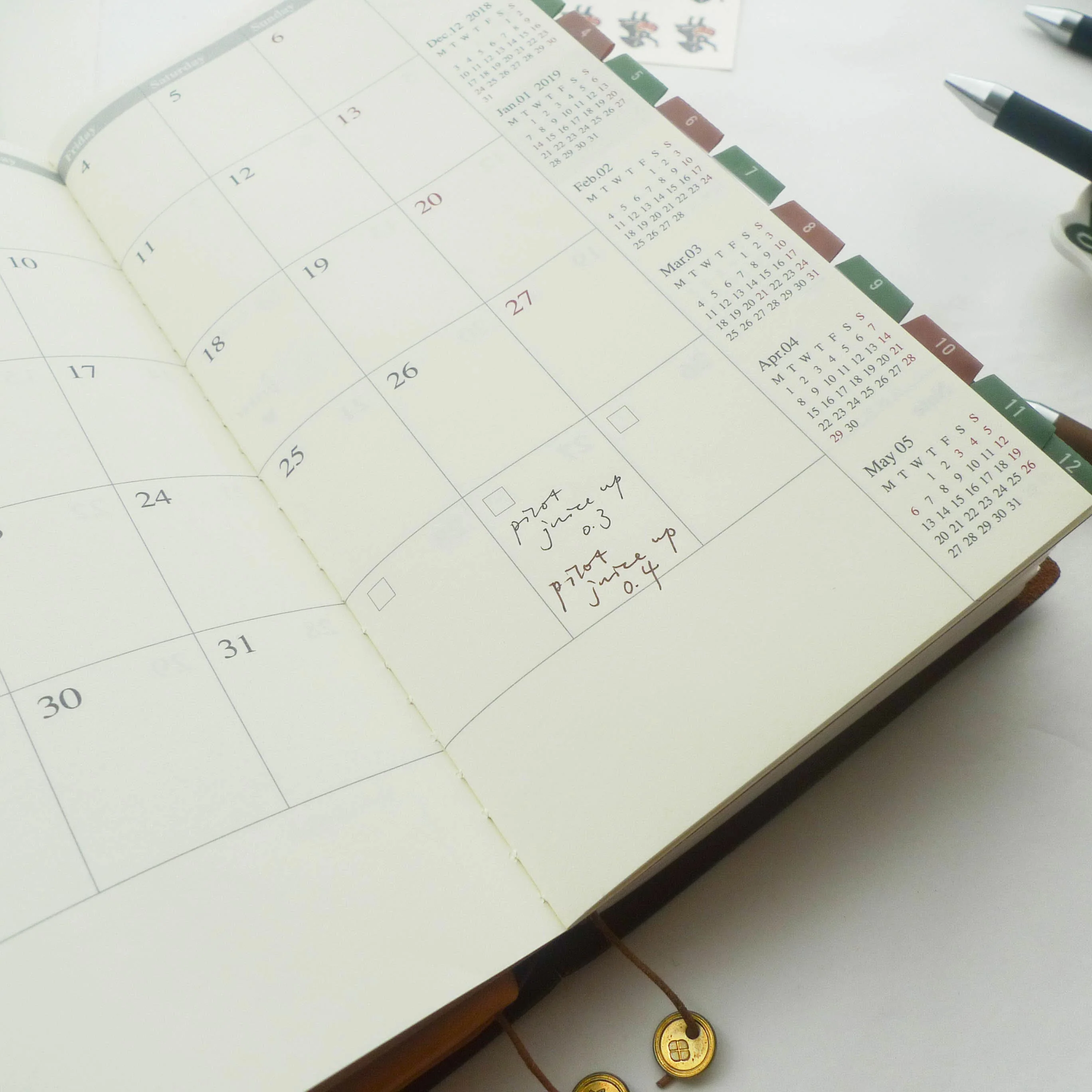 Pilot Juice Up Gel Pen - Black, Brown, White - Image 6