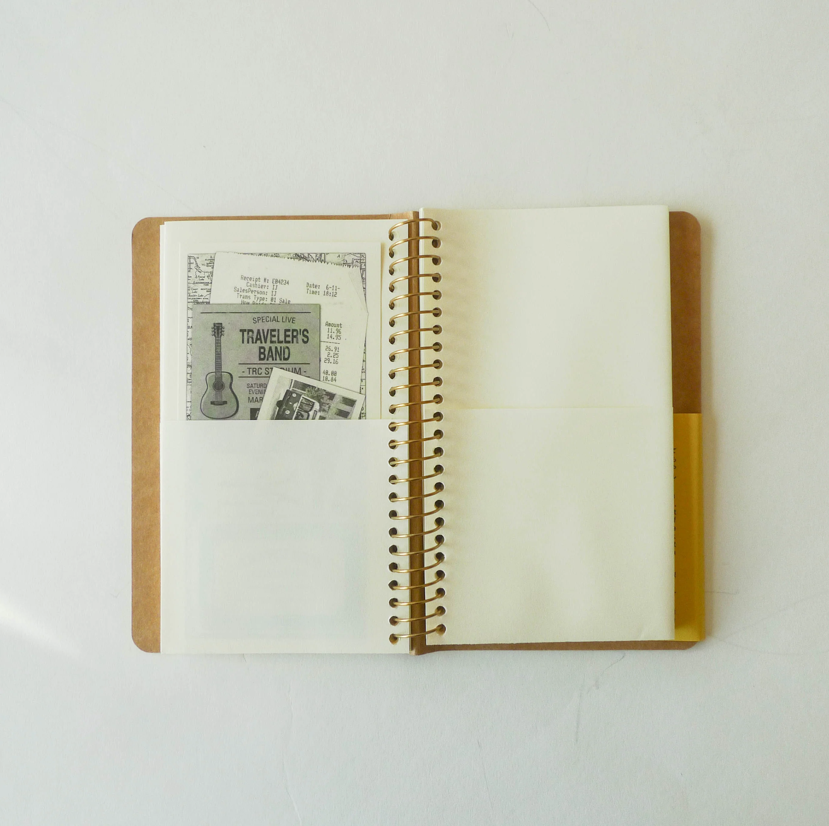 SPIRAL RING NOTEBOOK: Paper Pocket - Image 13
