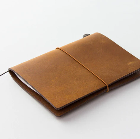 TRAVELER'S Notebook (Passport Size) Starter Kit in CAMEL - Image 3