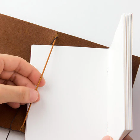 TRAVELER'S Notebook (Passport Size) Starter Kit in CAMEL - Image 5